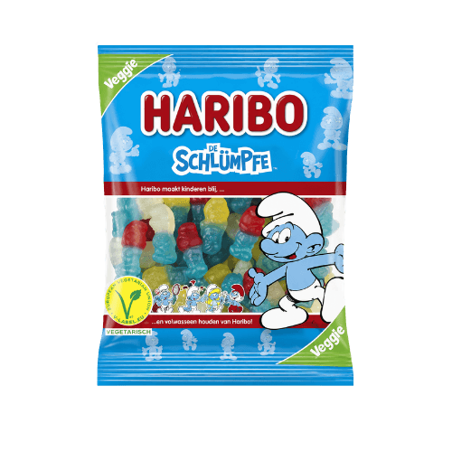 Haribo Smurfen bestellen bij 9/11 Supermarkt