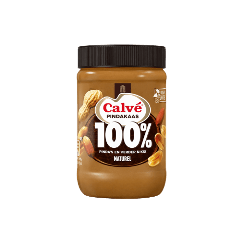 Calvé Pindakaas 100% Naturel bestellen bij 9/11 Supermarkt